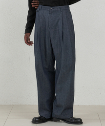 TRIP LE SENS（トリップ ル センス）の「フラップポケットワイドパンツ_インディゴデニム（デニムパンツ）」