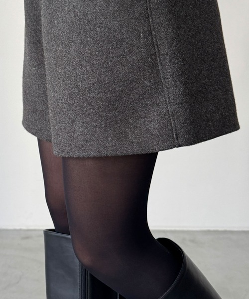 CANAL JEAN（キャナルジーン）の「El mar　ベルト付ウォームショートパンツ（その他パンツ・レディース・グレー/ブラウン・SMALL/MEDIUM）」の13枚目の写真