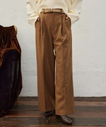 mysty woman | 【S/Mサイズ展開】セミワイドセンタープレスパンツ 622310(スラックス)