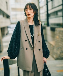 LEPSIM | 【入卒式／セレモニー】Ｗクロスダブルジレ　598359(その他アウター)