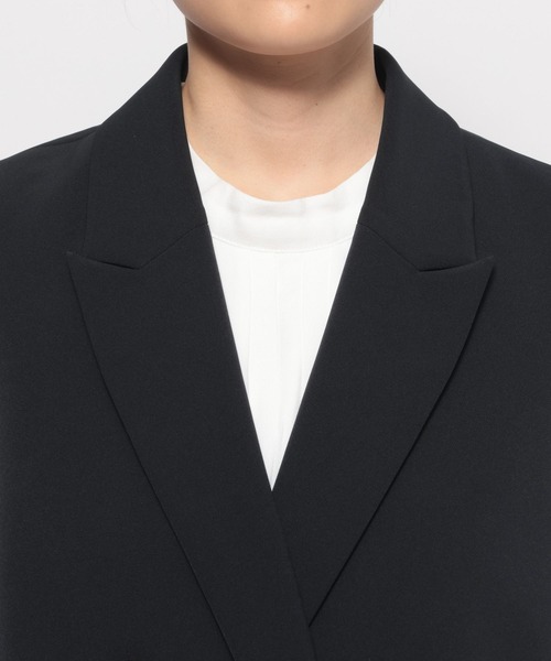 LEPSIM(レプシィム)の「【入卒式/セレモニー】Wクロスダブルジレ 598359(その他アウター・レディース・ネイビー/カーキブラウン/ブラック・FREE)」の7枚目の写真