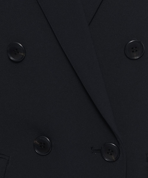 LEPSIM(レプシィム)の「【入卒式/セレモニー】Wクロスダブルジレ 598359(その他アウター・レディース・ネイビー/カーキブラウン/ブラック・FREE)」の16枚目の写真