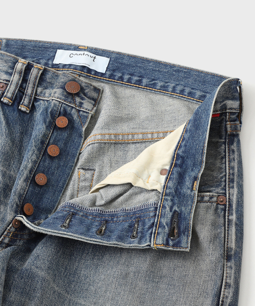 Anachronorm（アナクロノーム）の「ANACHRONORM / アナクロノーム REGULAR TAPERED REMAKED（デニムパンツ・メンズ・コバルトブルー・MEDIUM）」の5枚目の写真