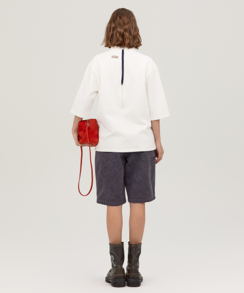 NOHANT（ノアン）の「ダイバー 半袖 Tシャツ ホワイト（Tシャツ/カットソー・レディース・ホワイト・SMALL/MEDIUM/LARGE）」の8枚目の写真