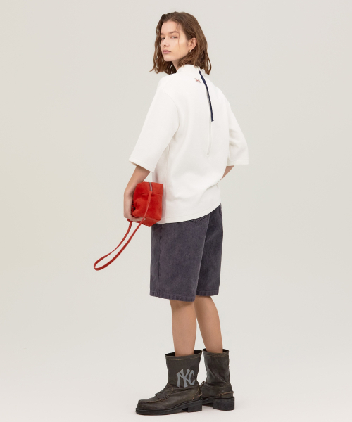 NOHANT（ノアン）の「ダイバー 半袖 Tシャツ ホワイト（Tシャツ/カットソー・レディース・ホワイト・SMALL/MEDIUM/LARGE）」の7枚目の写真