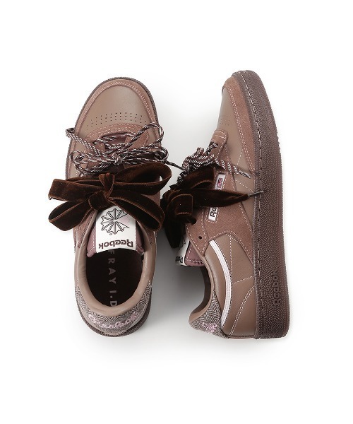 FRAY I.D（フレイアイディー）の「【Reebok× FRAY I.D】CLUB C 85 Vintage（スニーカー・レディース・ブラウン・22.5/23/23.5/24/24.5）」の6枚目の写真