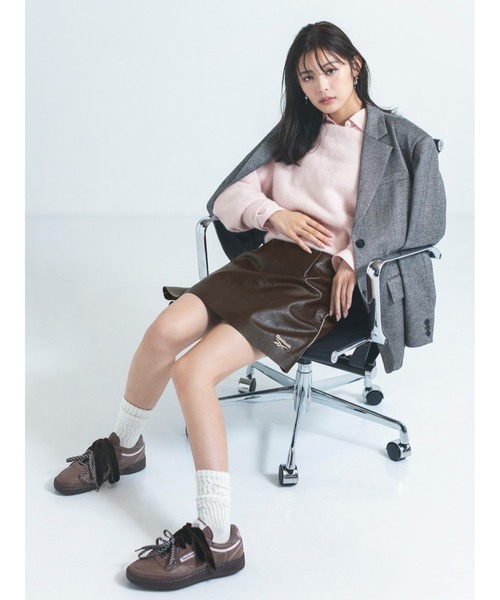 FRAY I.D（フレイアイディー）の「【Reebok× FRAY I.D】CLUB C 85 Vintage（スニーカー・レディース・ブラウン・22.5/23/23.5/24/24.5）」の14枚目の写真