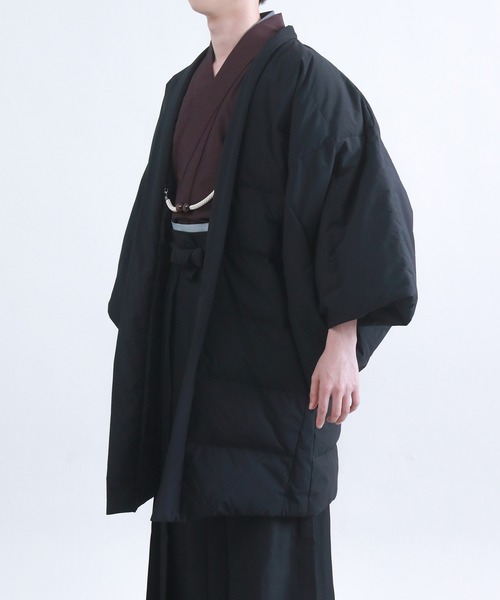 KYOETSU(キョウエツ)の「メンズダウンコート 羽織(ダウンジャケット/コート・メンズ・ブラック系その他・LL/L/M)」の13枚目の写真