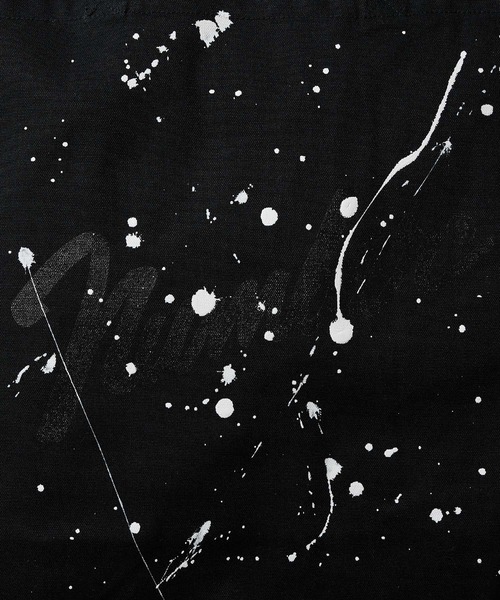 NUMBER (N)INE(ナンバーナイン)の「HAND PAINTED Number⑨ CANVAS TOTE BAG / ハンドペイント ナンバーナインロゴ キャンバス トートバッグ(トートバッグ・メンズ・ライトグレー/ブラック系・FREE)」の7枚目の写真