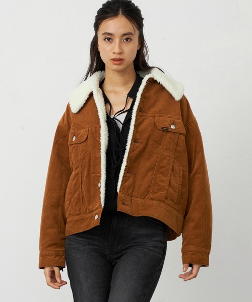 セール】Lee/リー【暖】ボアストームライダー アウター コクーン