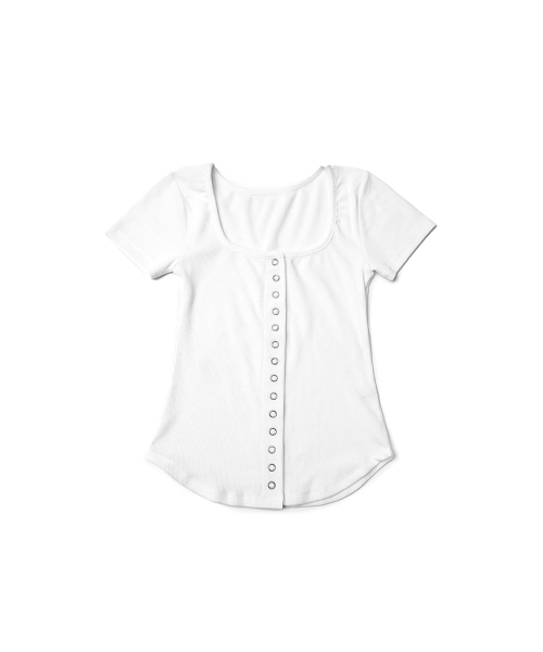 SCHISM INDUCING(スキズムインデューシング)の「THRIFT FLIP T SHIRT, WHITE(Tシャツ/カットソー・レディース・その他・FREE)」の16枚目の写真