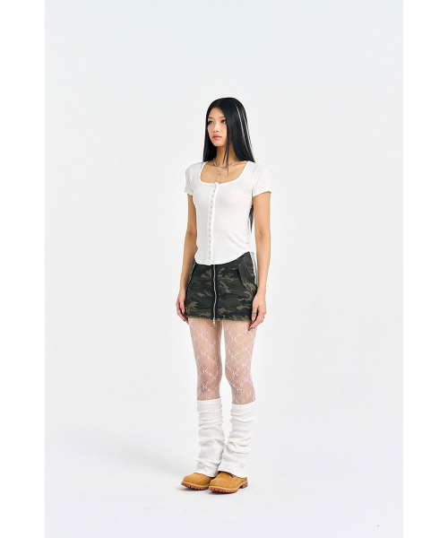 SCHISM INDUCING(スキズムインデューシング)の「THRIFT FLIP T SHIRT, WHITE(Tシャツ/カットソー・レディース・その他・FREE)」の13枚目の写真