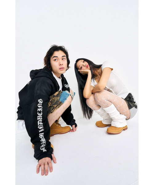 SCHISM INDUCING(スキズムインデューシング)の「THRIFT FLIP T SHIRT, WHITE(Tシャツ/カットソー・レディース・その他・FREE)」の8枚目の写真