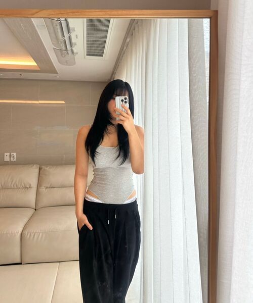 LADY VOLUME(レディーボリューム)の「リディ バックレス ボディスーツ (GREY)(その他トップス・レディース・その他・SMALL/MEDIUM)」の11枚目の写真