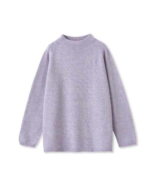 LAUTREAMONT（ロートレアモン）の「【WEB限定】ホールガーメントニット（ニット/セーター・レディース・キャメル/ライトグレー/ブラック/ライトブルー/ベージュ/パープル・9号）」の7枚目の写真