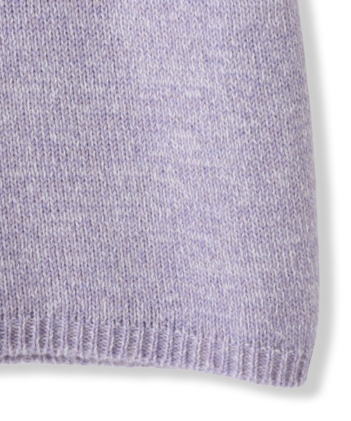 LAUTREAMONT（ロートレアモン）の「【WEB限定】ホールガーメントニット（ニット/セーター・レディース・キャメル/ライトグレー/ブラック/ライトブルー/ベージュ/パープル・9号）」の11枚目の写真