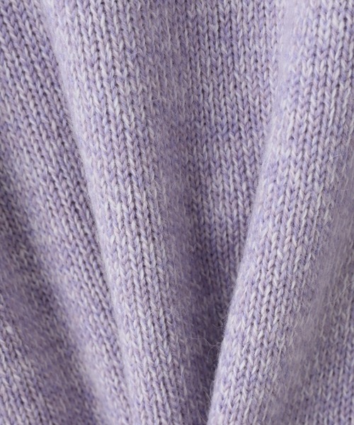 LAUTREAMONT（ロートレアモン）の「【WEB限定】ホールガーメントニット（ニット/セーター・レディース・キャメル/ライトグレー/ブラック/ライトブルー/ベージュ/パープル・9号）」の12枚目の写真