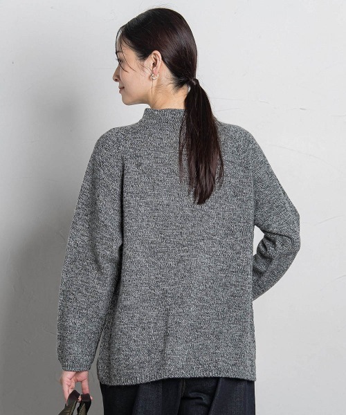 LAUTREAMONT（ロートレアモン）の「【WEB限定】ホールガーメントニット（ニット/セーター・レディース・キャメル/ライトグレー/ブラック/ライトブルー/ベージュ/パープル・9号）」の17枚目の写真