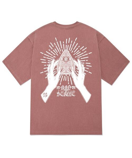 KAN6312(カン6312)の「KTPP0137 デジャボード ピグメント 半袖Tシャツ - ピンク(Tシャツ/カットソー・メンズ・その他・X-LARGE/MEDIUM/LARGE)」の1枚目の写真
