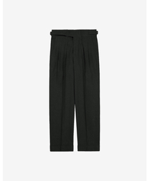 sortie（ソルティ）の「8s Linen Gurkha Trousers (Black)（スラックス）」