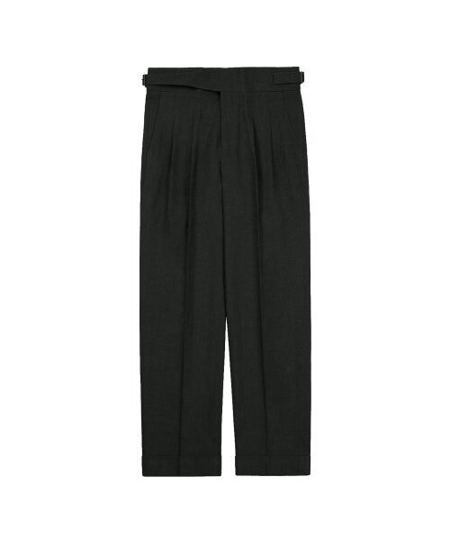 sortie(ソルティ)の「8s Linen Gurkha Trousers (Black)(スラックス・メンズ・その他・LARGE/MEDIUM/SMALL/X-LARGE)」の3枚目の写真