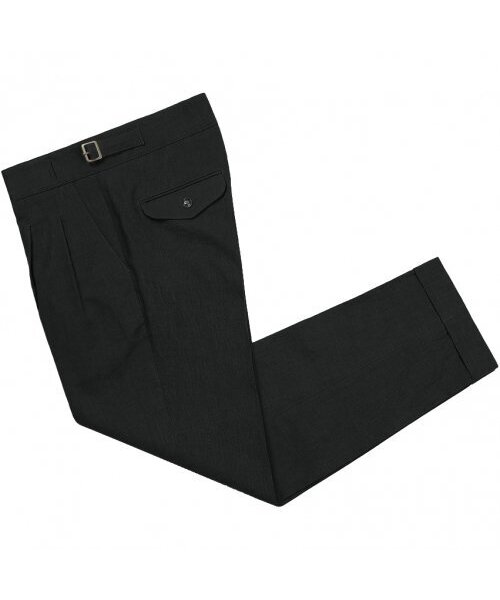 sortie(ソルティ)の「8s Linen Gurkha Trousers (Black)(スラックス・メンズ・その他・LARGE/MEDIUM/SMALL/X-LARGE)」の5枚目の写真