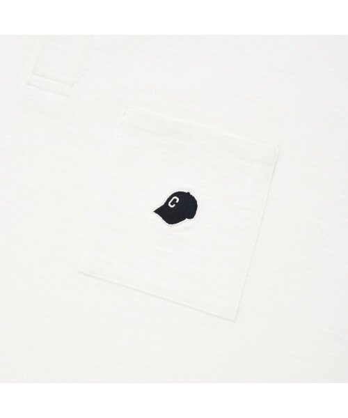 COVERNAT(カバーナット)の「CロゴキャップカラーTシャツホワイト(ポロシャツ・レディース・その他・MEDIUM/SMALL/LARGE/X-LARGE/X-SMALL/XX-LARGE)」の4枚目の写真