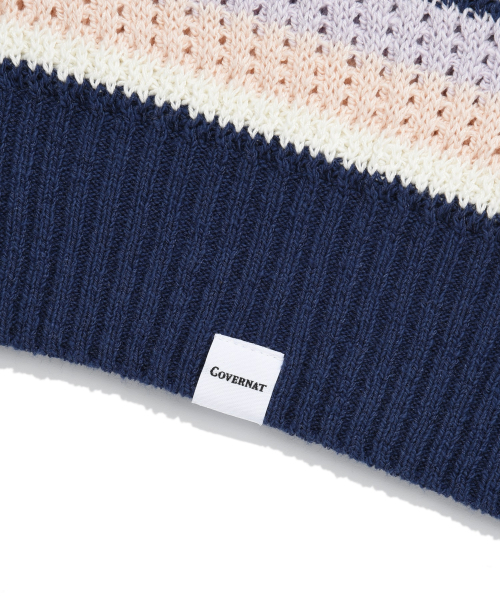 COVERNAT(カバーナット)の「マルチストライプクルーネックニットサーモン(ニット/セーター・レディース・その他・LARGE/MEDIUM/SMALL/X-LARGE)」の5枚目の写真