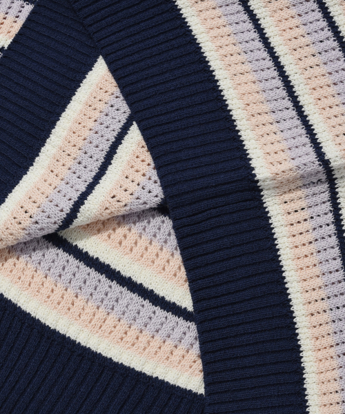 COVERNAT(カバーナット)の「マルチストライプクルーネックニットサーモン(ニット/セーター・レディース・その他・LARGE/MEDIUM/SMALL/X-LARGE)」の6枚目の写真