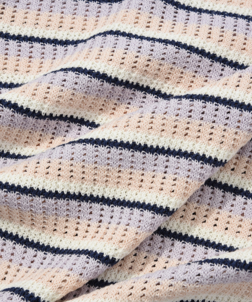COVERNAT(カバーナット)の「マルチストライプクルーネックニットサーモン(ニット/セーター・レディース・その他・LARGE/MEDIUM/SMALL/X-LARGE)」の7枚目の写真