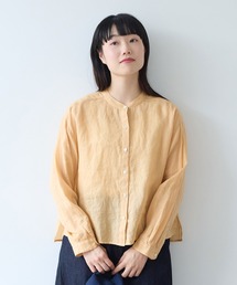 bulle de savon | Ramie short ブラウス(シャツ/ブラウス)