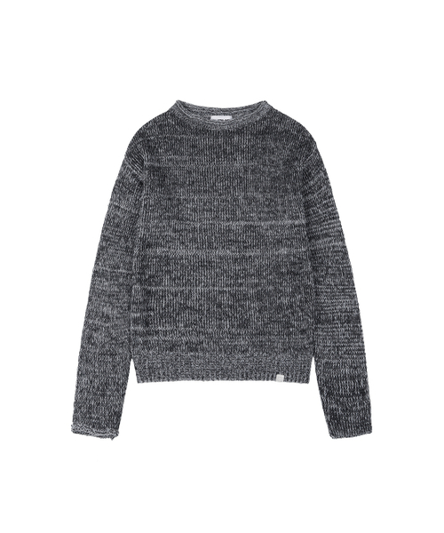TUOMIO（トゥオミオ）の「OVERSIZED GLITTER SWEATER [DUSTY BLUE]（ニット/セーター・レディース・その他・F）」の4枚目の写真