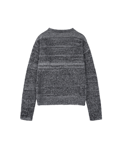 TUOMIO（トゥオミオ）の「OVERSIZED GLITTER SWEATER [DUSTY BLUE]（ニット/セーター・レディース・その他・F）」の3枚目の写真