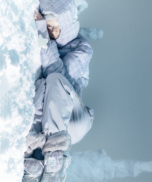 OJOS(オホス)の「Reversible Check Padded Jacket / Grey(ダウンジャケット/コート・レディース・その他・1/2/3)」の5枚目の写真