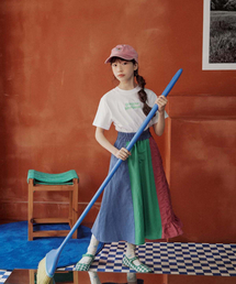 FRISE（フリゼ）の「スプリングスカート_ブルー_キッズ（スカート・キッズ）」