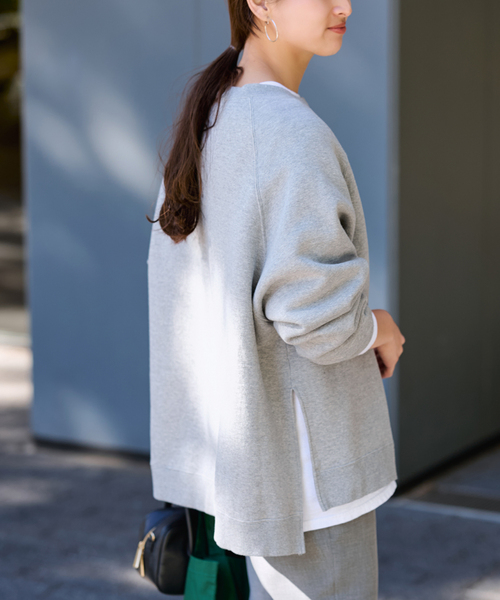 フレームワーク　ラグランポンチョスエット FRAMeWORK（フレームワーク） トレーナー スウェット 「WEB限定 / 追加