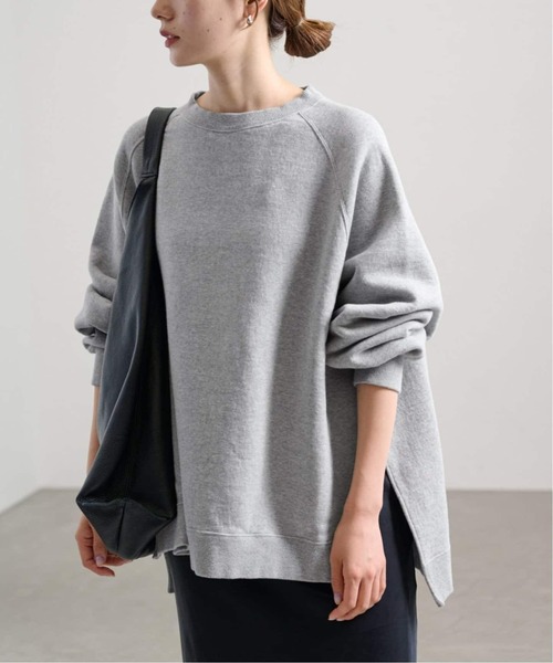 FRAMeWORK（フレームワーク）の「≪WEB限定 / 追加≫ラグランポンチョスエット 2（スウェット・レディース・グレー/ベージュ/スミクロ・FREE）」の14枚目の写真