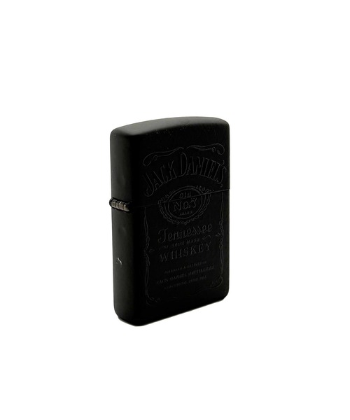 Zippo(ジッポー)の「ZIPPO ジッポ 48460 JACK DANILS LIGHTER POUCH GIFT SET(アッシュトレイ/ライター・メンズ・ブラック・FREE)」の2枚目の写真