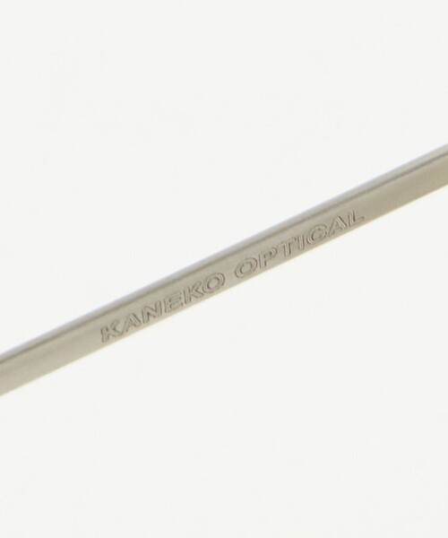 KANEKO OPTICAL（カネコオプティカル）の「【別注】＜KANEKO OPTICAL（金子眼鏡）＞James ジェームス サングラス（サングラス・メンズ・ゴールド/シルバー・FREE）」の10枚目の写真