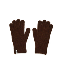 VELSEY（ベルジ）の「Wool Blended Classic Lip Glove Brown（手袋・メンズ）」
