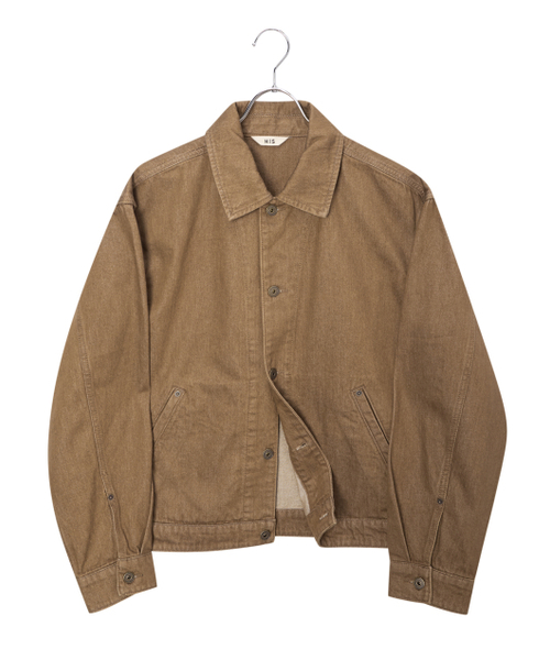 HAZZYS（ ヘジス）の「[HIS]ライトブラウンデニムジャケット（デニムジャケット・メンズ・その他・SMALL/MEDIUM/LARGE）」の3枚目の写真