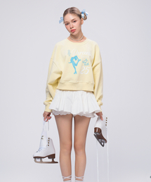25Pパーセントスポーツクロップスウェットシャツ25B41224YL