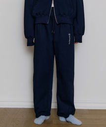 REORG DAILY NEEDLEWORK JOGGER PANTS NAVY