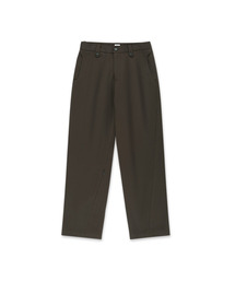 YOUCHE PRET A PORTER（ユッシュプレタポルテ）の「AR CURVED SEAM TROUSER Brown（スラックス）」