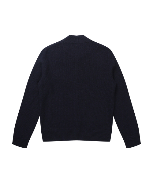 SOLEW(ソル)の「ラウンドスナップカーディガンセーター_ネイビー(カーディガン/ボレロ・メンズ・その他・MEDIUM/LARGE)」の2枚目の写真