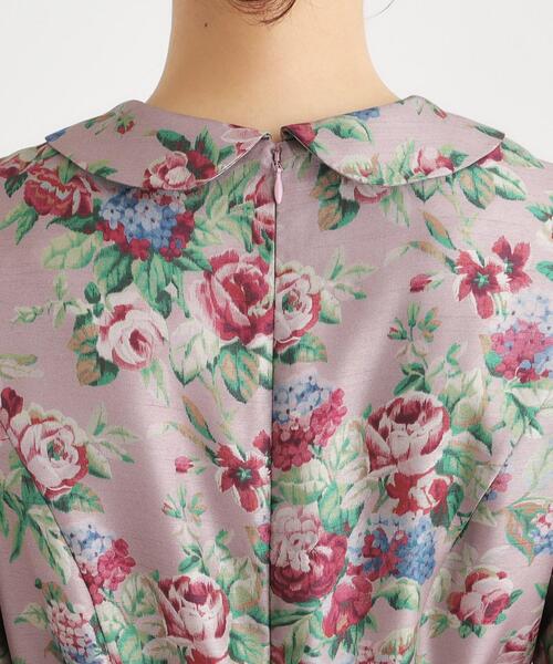 LAURA ASHLEY(ローラアシュレイ)の「【WEB限定/9分袖/M_LL 3サイズ】ペンブリー柄 シャンタンワンピース(ワンピース・レディース・パープル系1/ピンク系・40/38/42)」の19枚目の写真