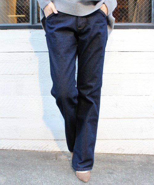 FRAMeWORK(フレームワーク)の「Wrangler 77MWZ ブーツカット ネイビー◆(デニムパンツ・レディース・ネイビー・27inch/28inch/26inch/29inch)」の12枚目の写真