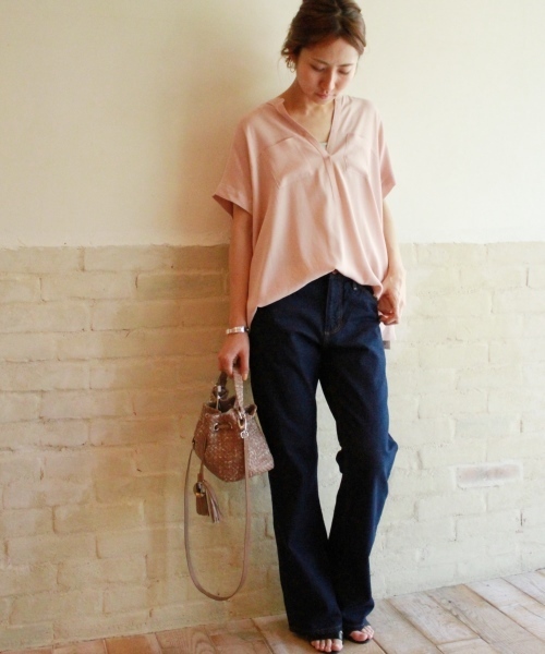 FRAMeWORK(フレームワーク)の「Wrangler 77MWZ ブーツカット ネイビー◆(デニムパンツ・レディース・ネイビー・27inch/28inch/26inch/29inch)」の13枚目の写真