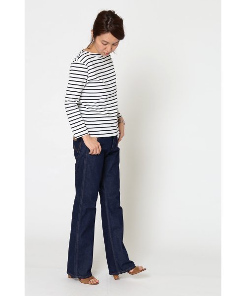 FRAMeWORK(フレームワーク)の「Wrangler 77MWZ ブーツカット ネイビー◆(デニムパンツ・レディース・ネイビー・27inch/28inch/26inch/29inch)」の3枚目の写真