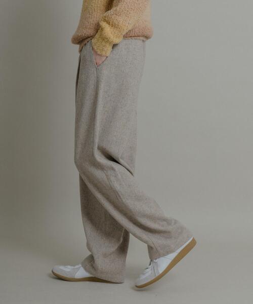 SENSE OF PLACE by URBAN RESEARCH(センスオブプレイスバイアーバンリサーチ)の「カラーネップワンタックバレルパンツ(その他パンツ・メンズ・ブラック/ライトベージュ/ダークブラウン・MEDIUM/LARGE)」の16枚目の写真